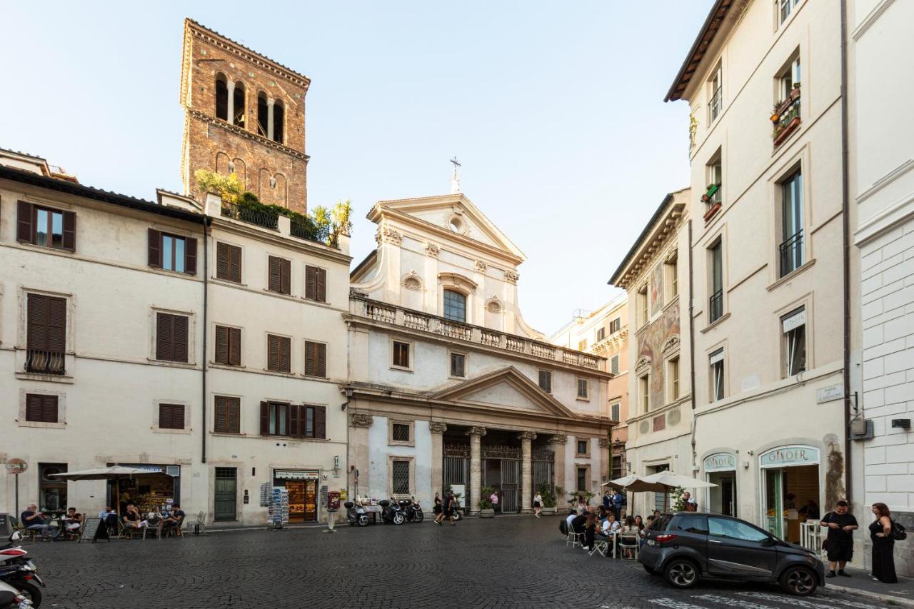 Apartmán Pantheon Palazzo Nari #9 Řím Exteriér fotografie